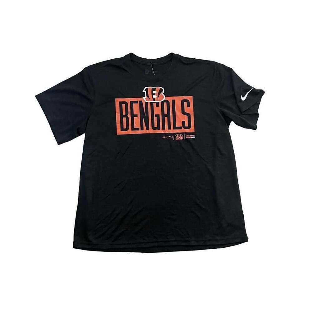Nike Cincinnati Bengals Legend Men's Dri-FIT NFL T-Shirt Black Size L